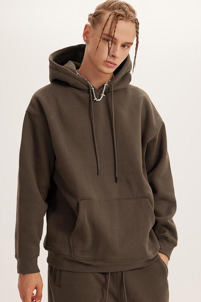 345G Basic Fleece Hoodie