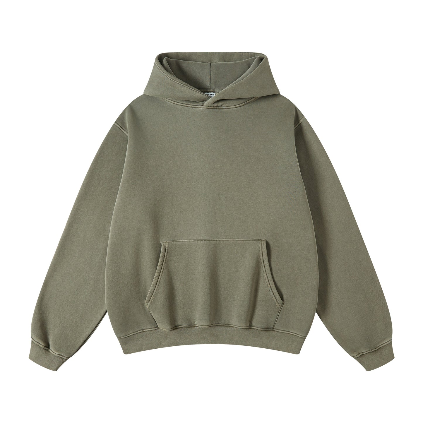 355G Washed Fleece Hoodie