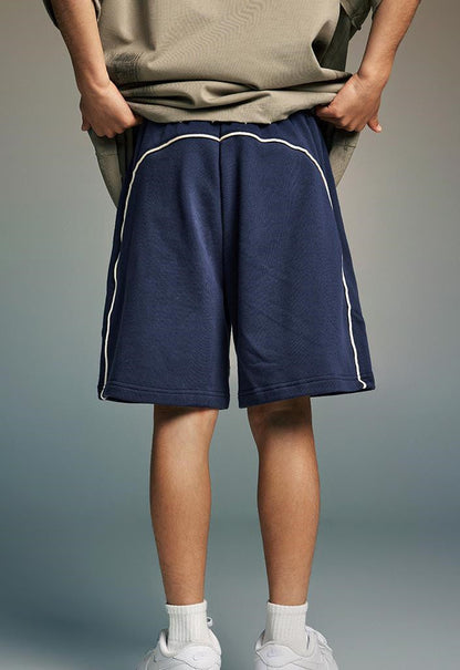 Kids 380GSM Stripe Side Short