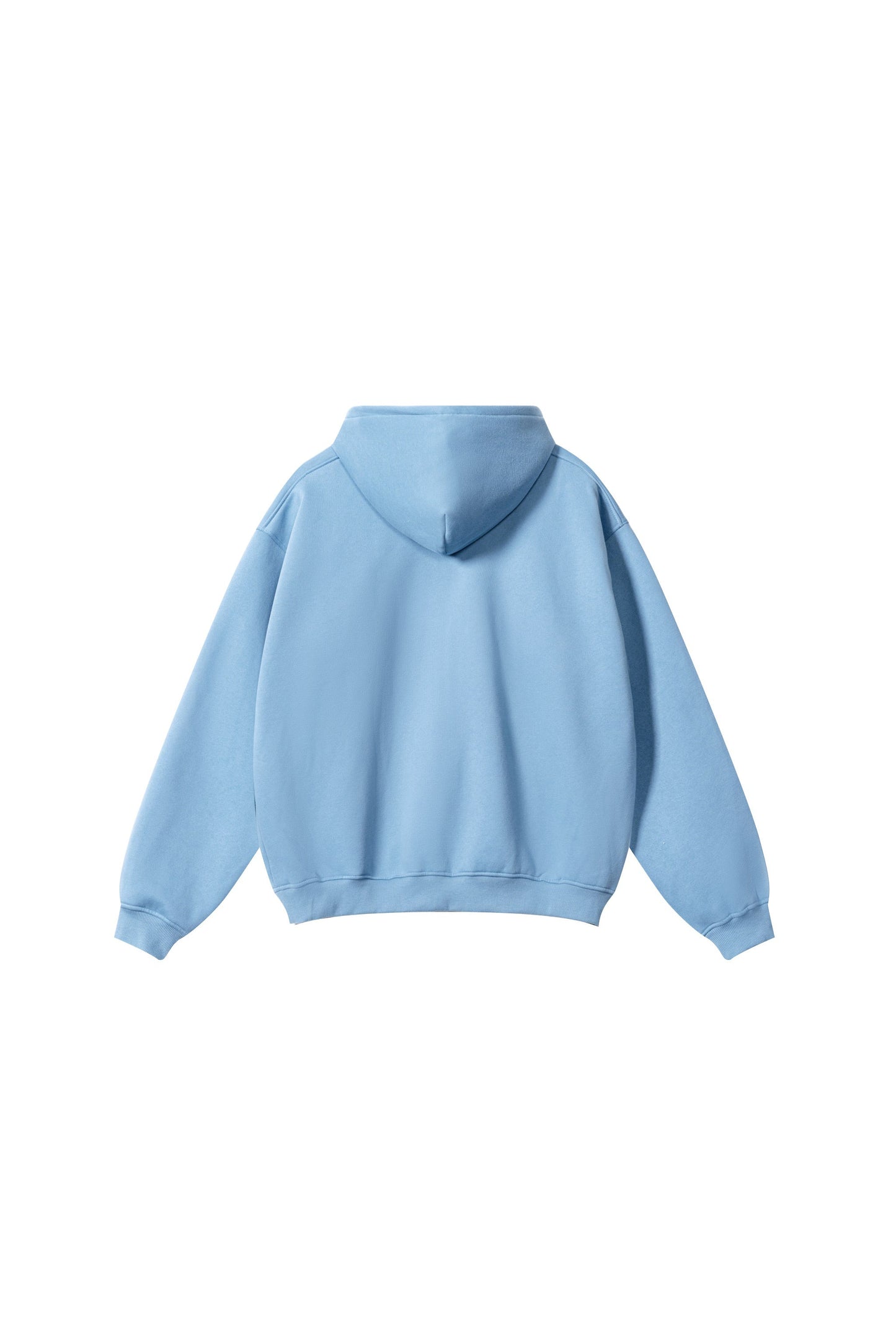 345GSM Fleece Solid Oversized Hoodie
