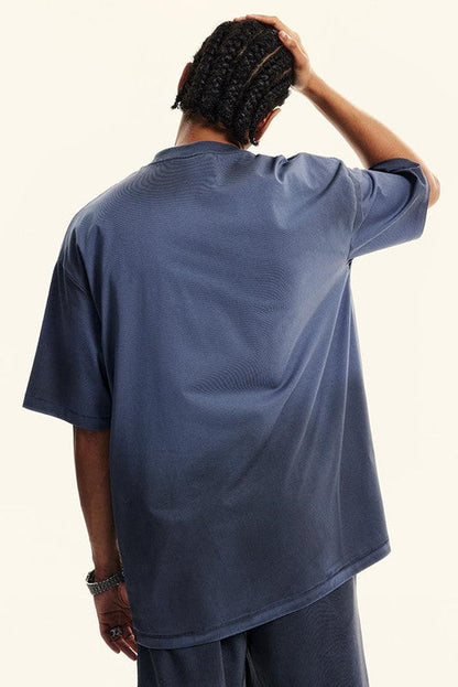 230GSM Sorona Material Dirty Effect Tee