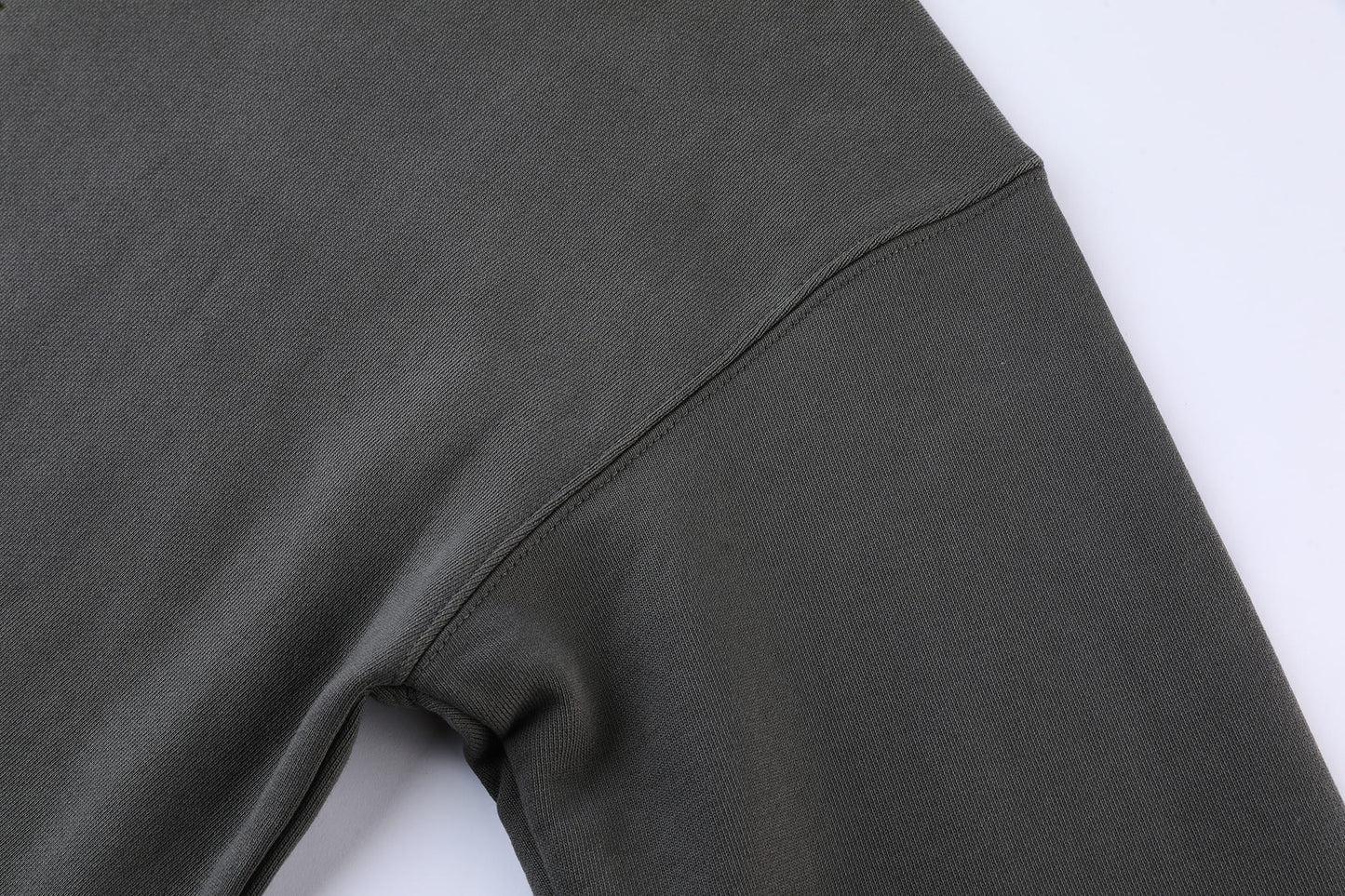 530 GSM 100% Cotton Sweater Customized Sweater