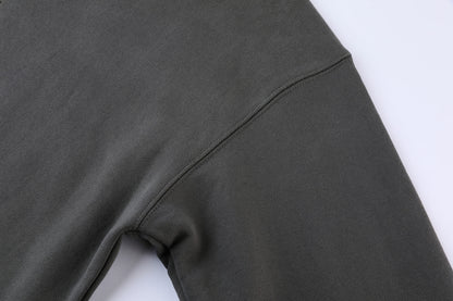 530 GSM 100% Cotton Sweater Customized Sweater