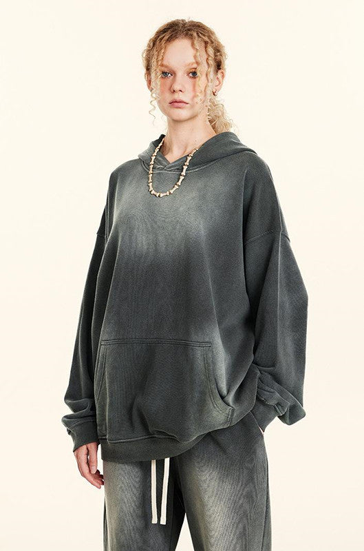 370GSM Spray Washed Out Hoodie