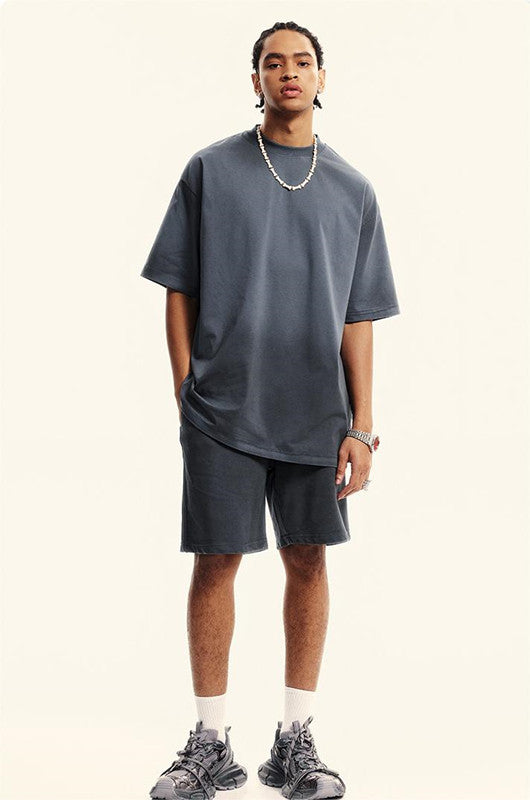 280GSM Washed Dirty Effect Short