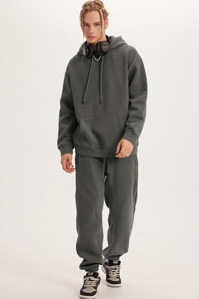 345G Basic Fleece Hoodie