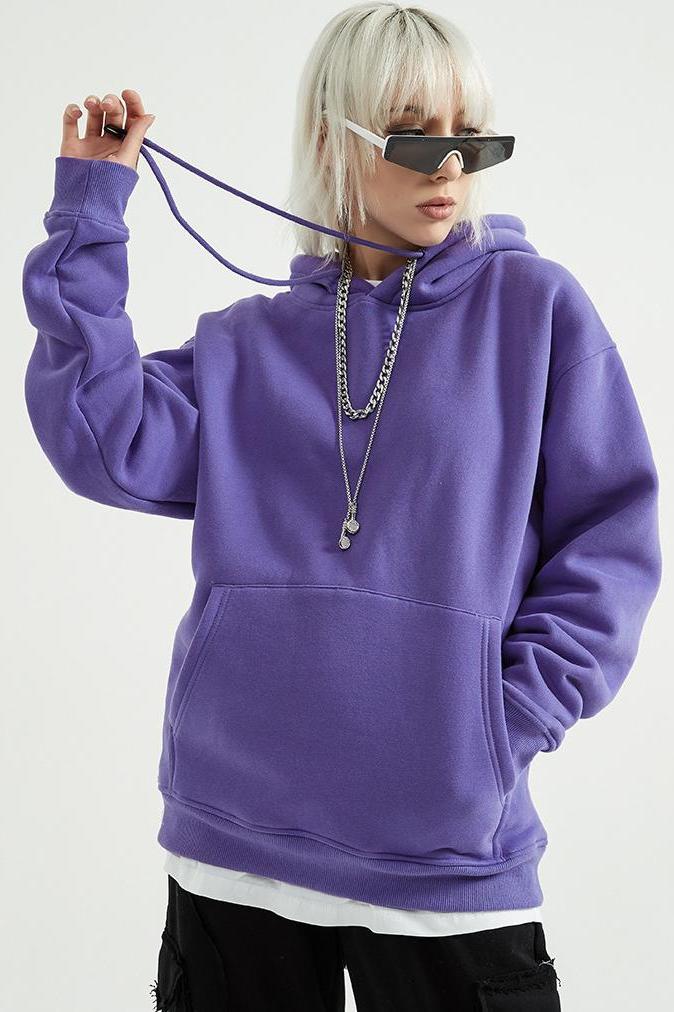345G Basic Fleece Hoodie