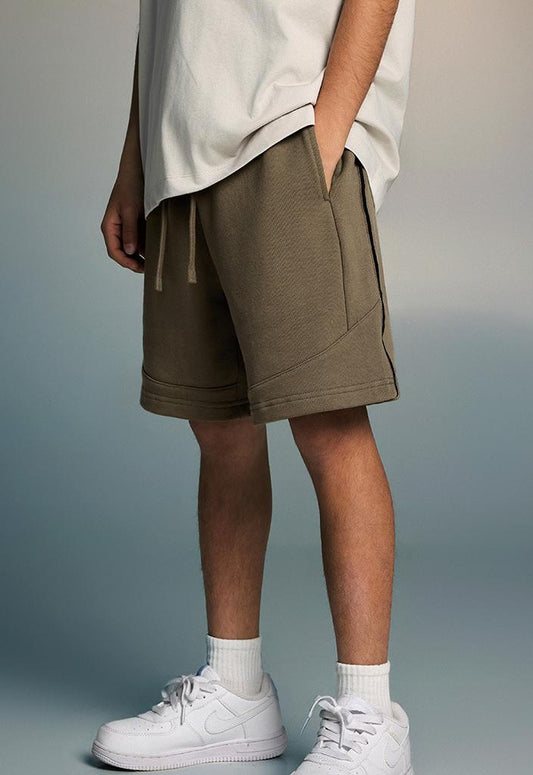Kids 380GSM Stripe Side Short