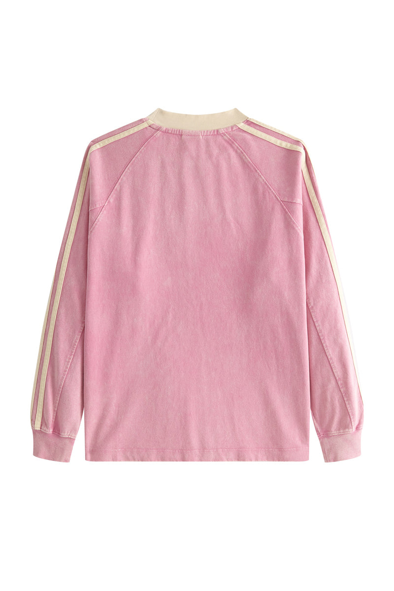 Kids Washed Stripe Crew