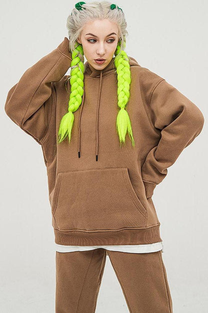 345G Basic Fleece Hoodie