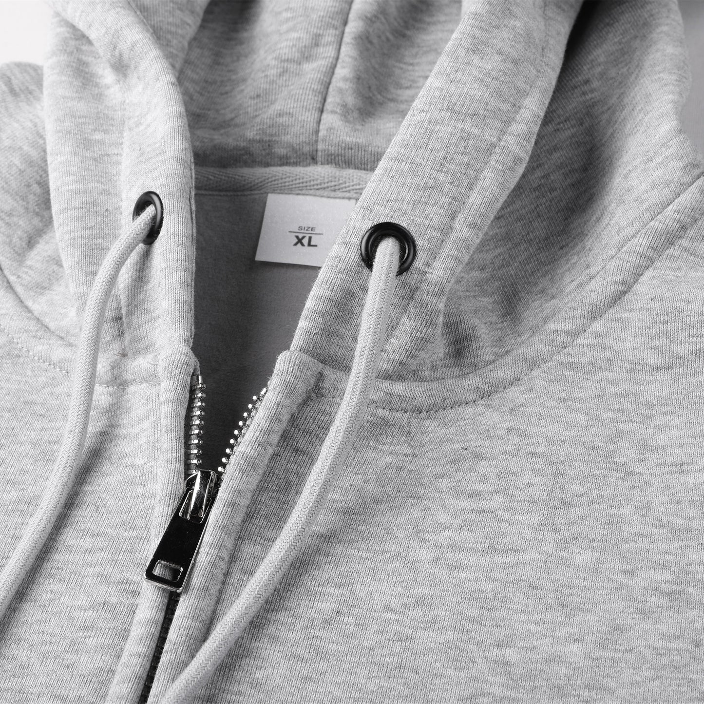 430 GSM Lined Hoodie Customized Cardigan Zipper Hoodie