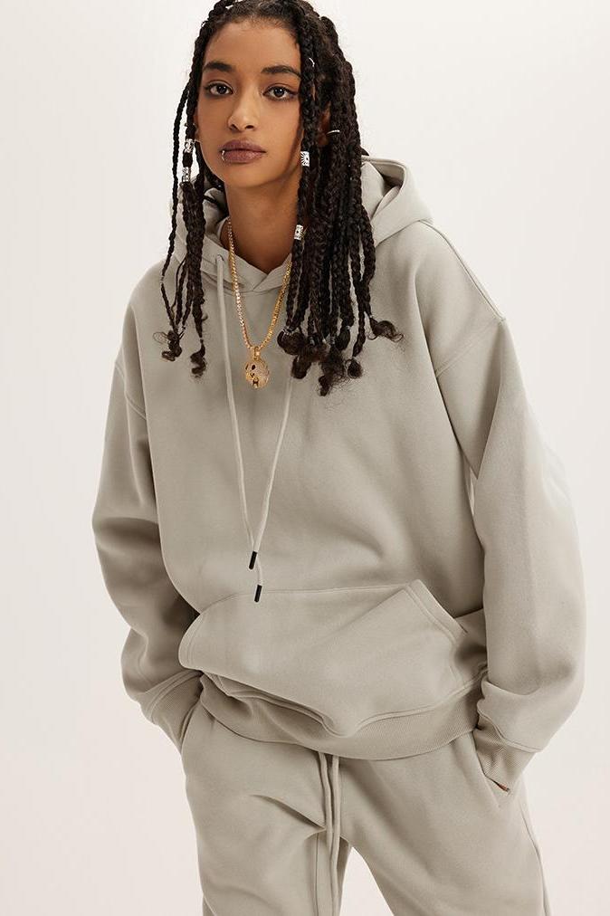 345G Basic Fleece Hoodie