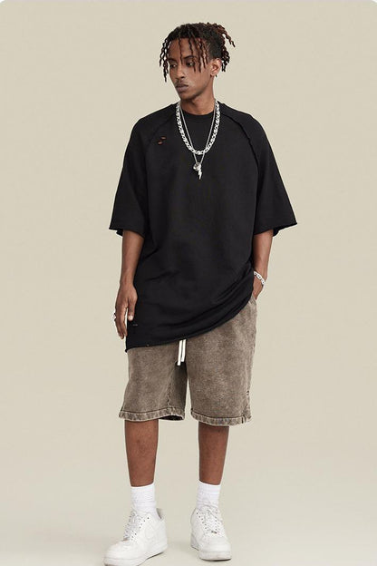 Washed Distressed Tee