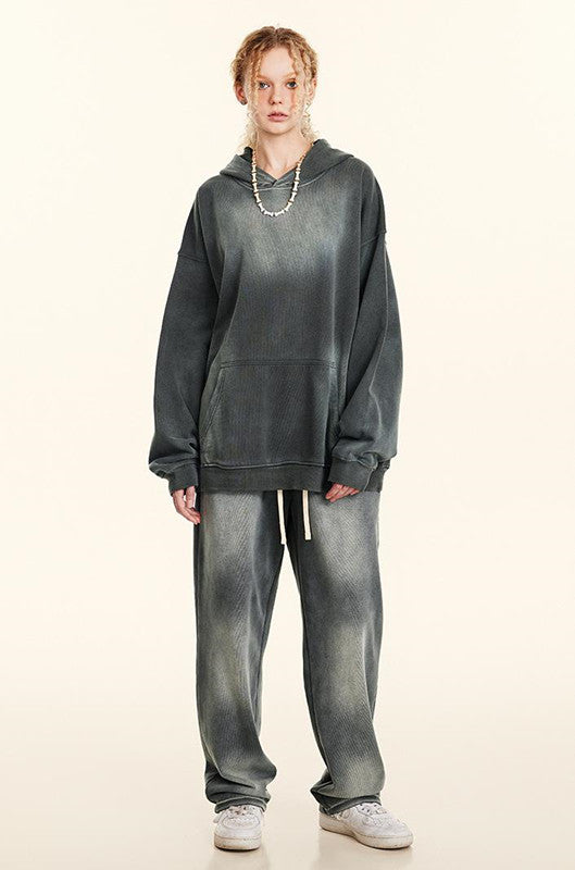 370GSM Spray Washed Out Hoodie