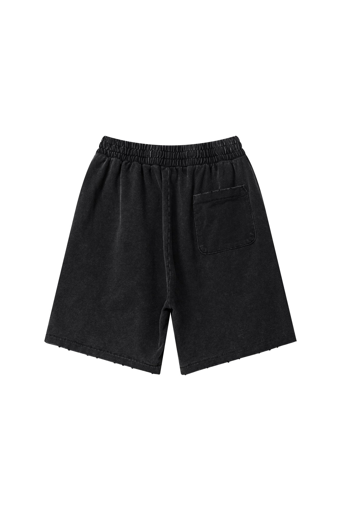 330GSM Pigment Dyed Distressed Short