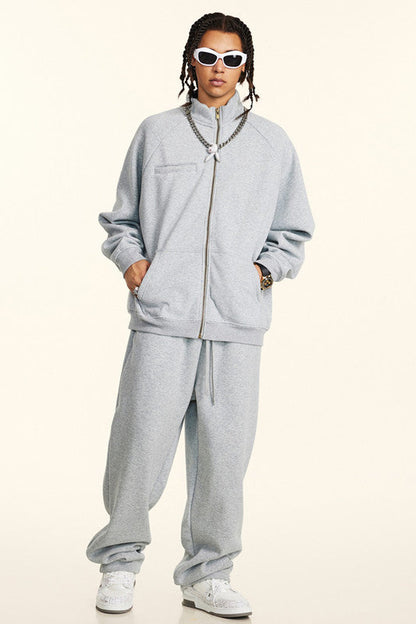 420GSM High Weight Solid Color Sweatpants