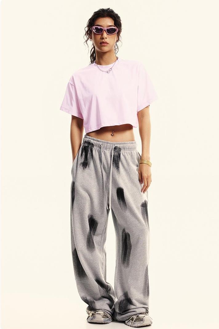 235GSM Pigment Dyed Crop Tee