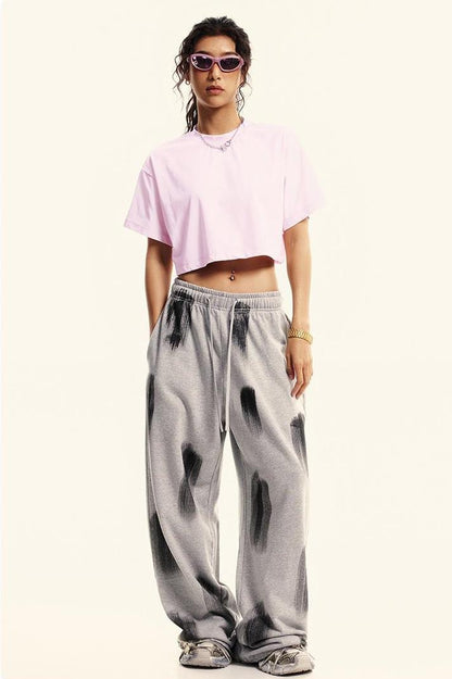 235GSM Pigment Dyed Crop Tee