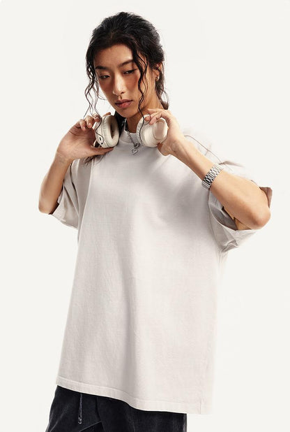 310GSM Patchwork Washed Out Tee