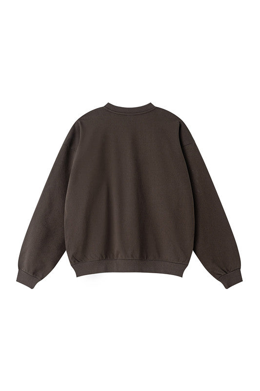 440GSM High Weight Solid Color Crew