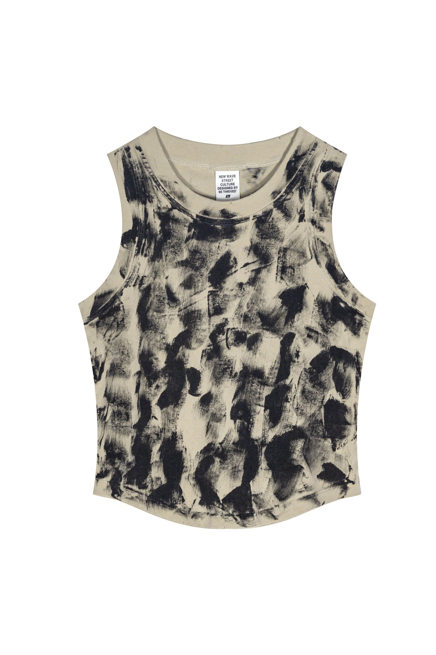 235GSM Brush Dyed Distressed?Vest