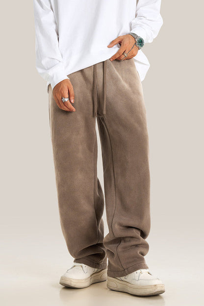 332GSM Gradient Sprayed Fleece Sweatpants