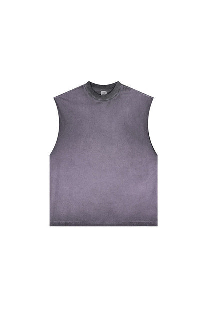 250GSM Washed Out Gradient Muscle Tee
