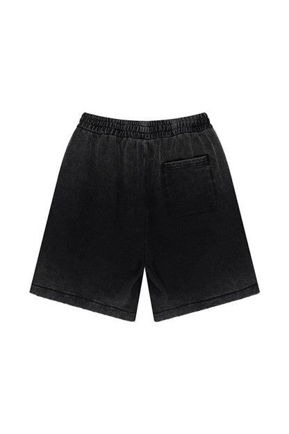 310GSM Gradient Washed Distressed Short