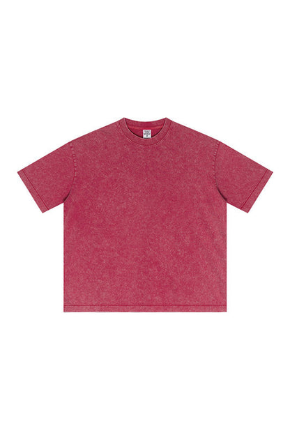 285GSM Pigment Dyed Washed Tee