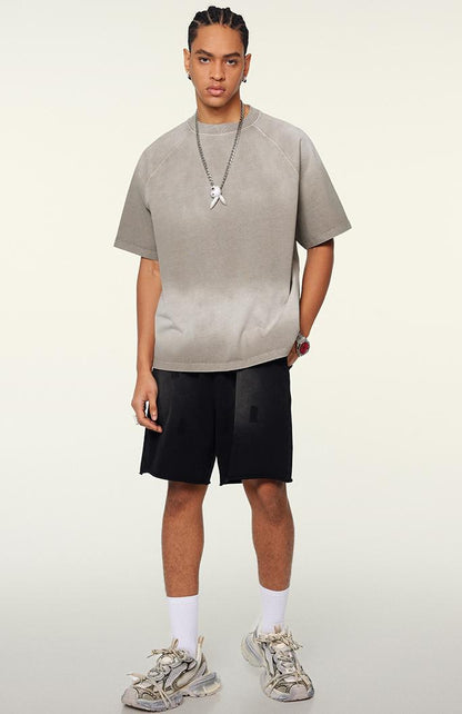 310GSM Gradient Sun Fade Tee