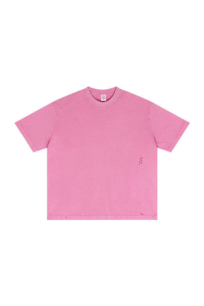275GSM Pigment Dyed Distressed?Tee