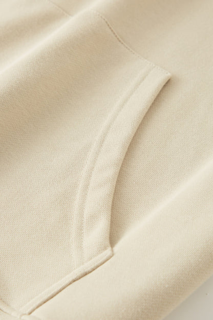 445G Solid Basic Hoodie