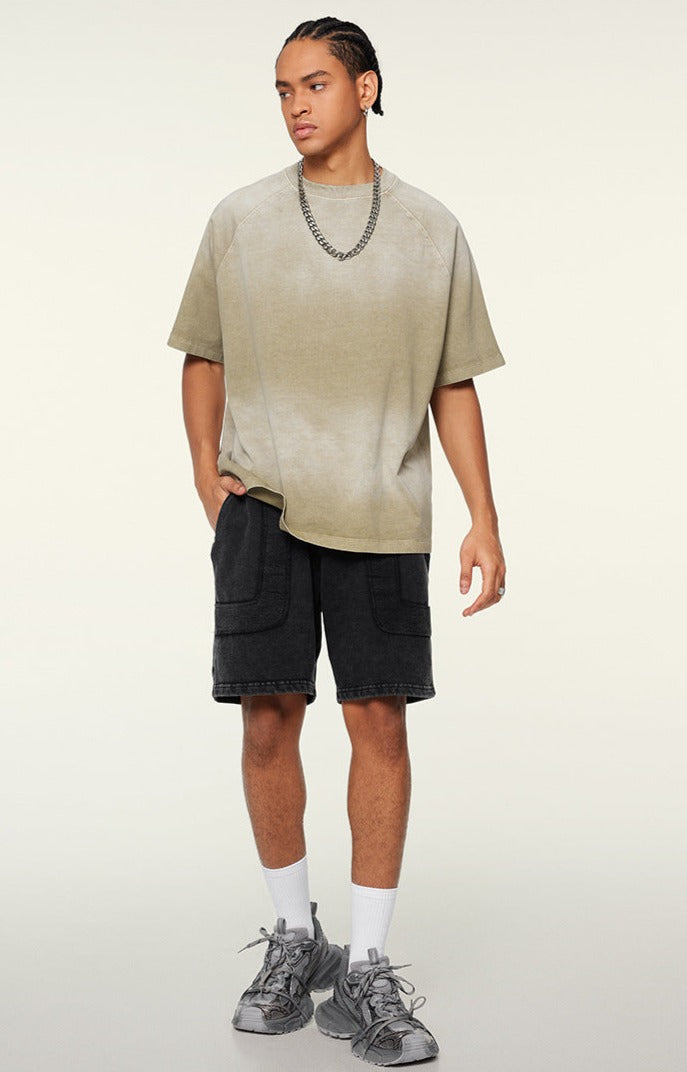 310GSM Gradient Sun Fade Tee