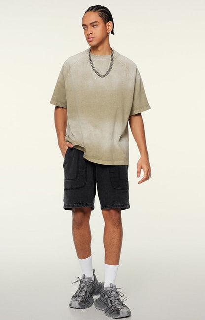 310GSM Gradient Sun Fade Tee
