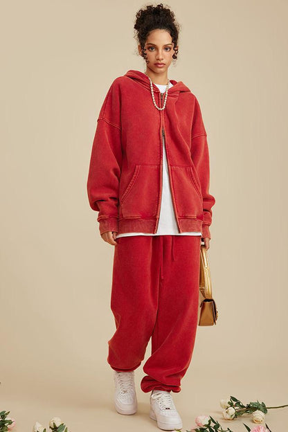 Vintage Washed Fleece Sweatpant