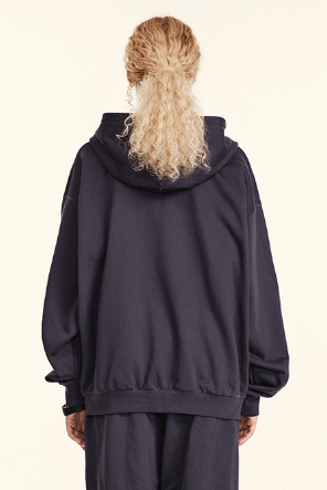 440GSM High Weight Solid Color Zipper Hoodie
