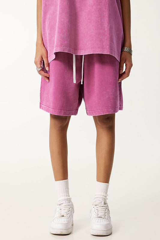 330GSM Pigment Dyed Washed Short