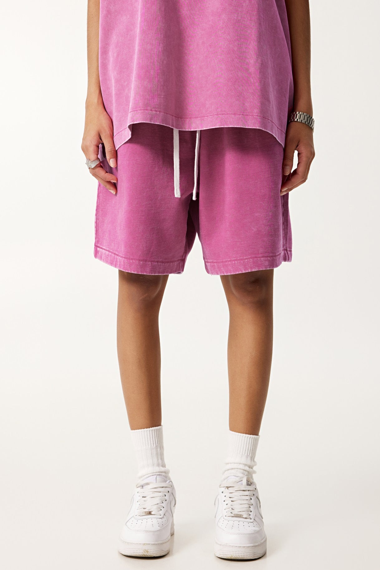 330GSM Pigment Dyed Washed Short