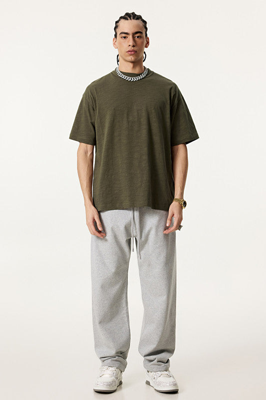 Slub Cotton 190GSM Solid Color Tee