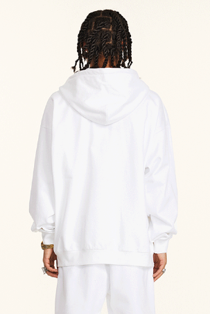 440GSM High Weight Solid Color Zipper Hoodie