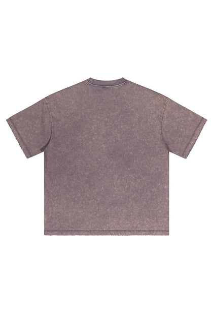 230GSM Distressed Washed Coolness Tee