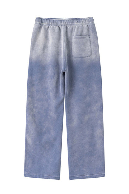 332GSM Gradient Sprayed Fleece Sweatpants