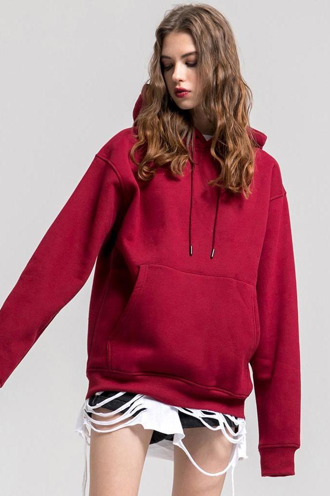 345G Basic Fleece Hoodie