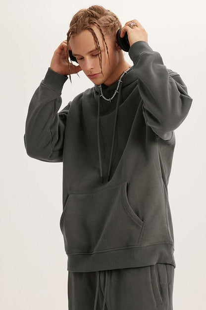 345G Basic Fleece Hoodie
