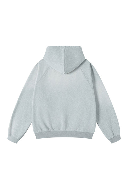 Fleece Gradient Washed Hoodie
