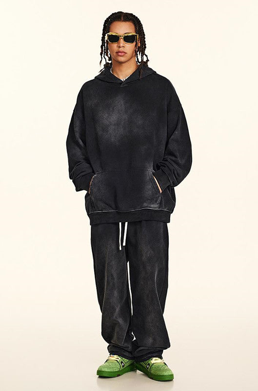 370GSM Spray Washed Out Hoodie