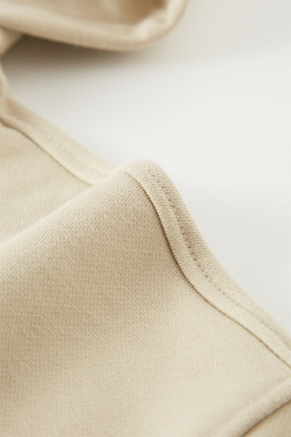 445G Solid Basic Hoodie