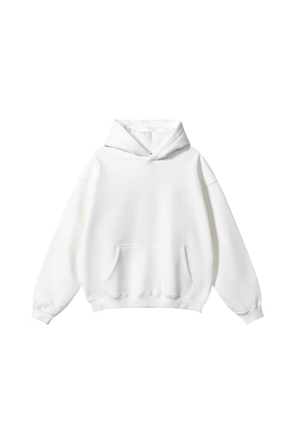 345GSM Fleece Solid Oversized Hoodie
