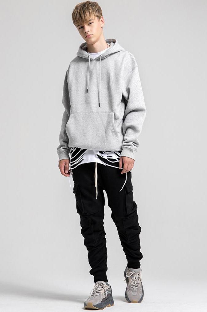345G Basic Fleece Hoodie