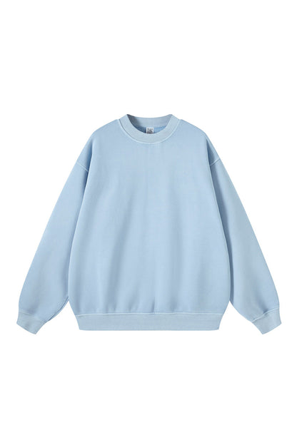 355G Washed Fleece Crew